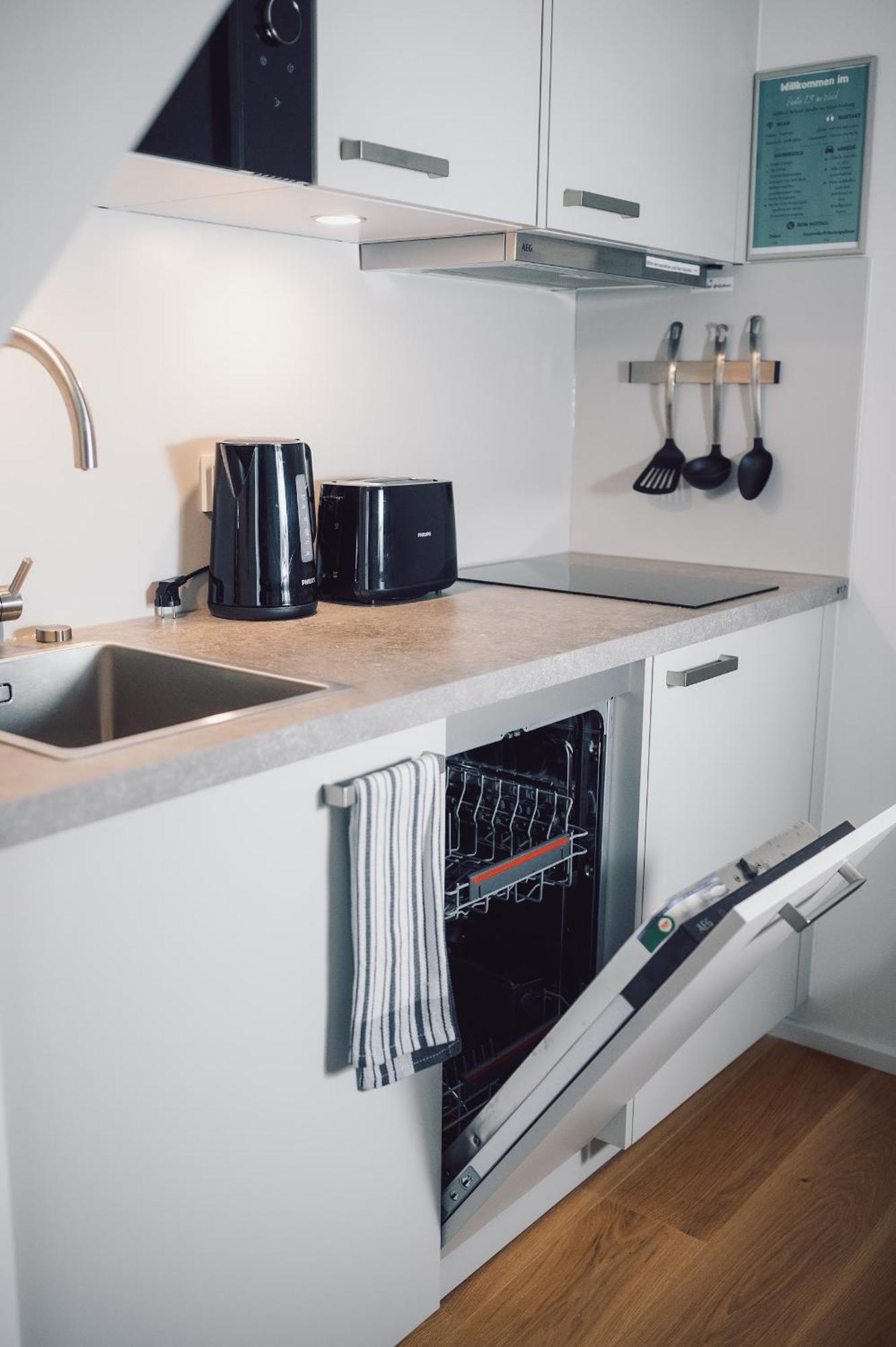 Suite 13 Im Wald Mit Balkon 암베르그 외부 사진